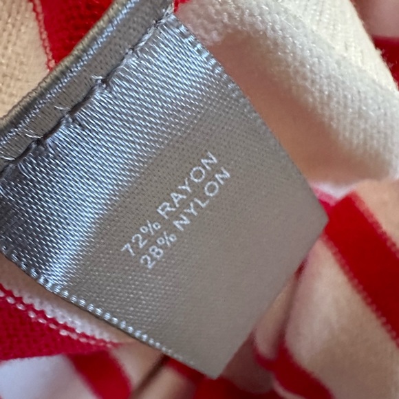 Red & White Striped ‘love’ Sweater - Picture 8 of 9